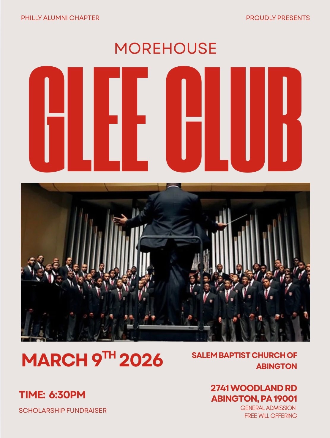 Morehouse Glee Club Concert